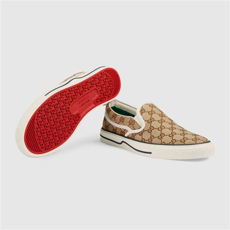 gucci slip-ons men's|gucci slip on sneakers men's.